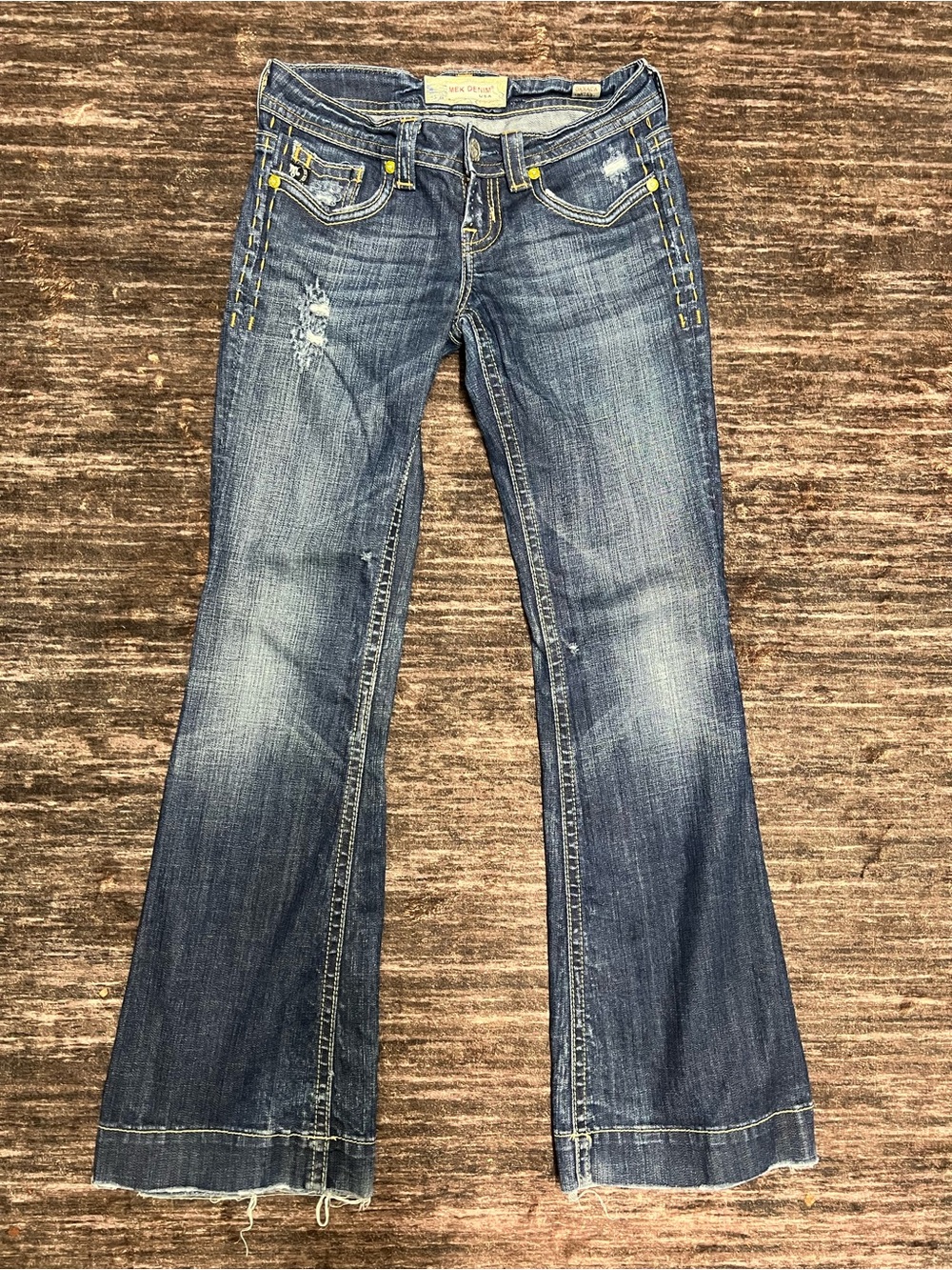 MEK Denim Flare Jeans - W25/L32